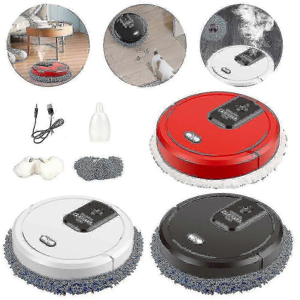 3-in-1-Saug- und Wischroboter mit Trocken-/Nassreinigung, 2500Pa automatischem Wischen, intelligenter Navigation, App-Steuerung