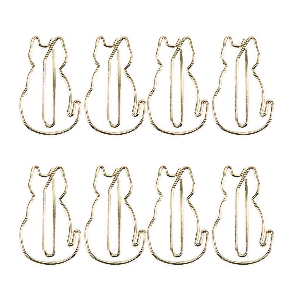 12 Pack Unique and Stylish Cat Shaped Thick Paper Clips Multi-Purpose 3 x 2cm