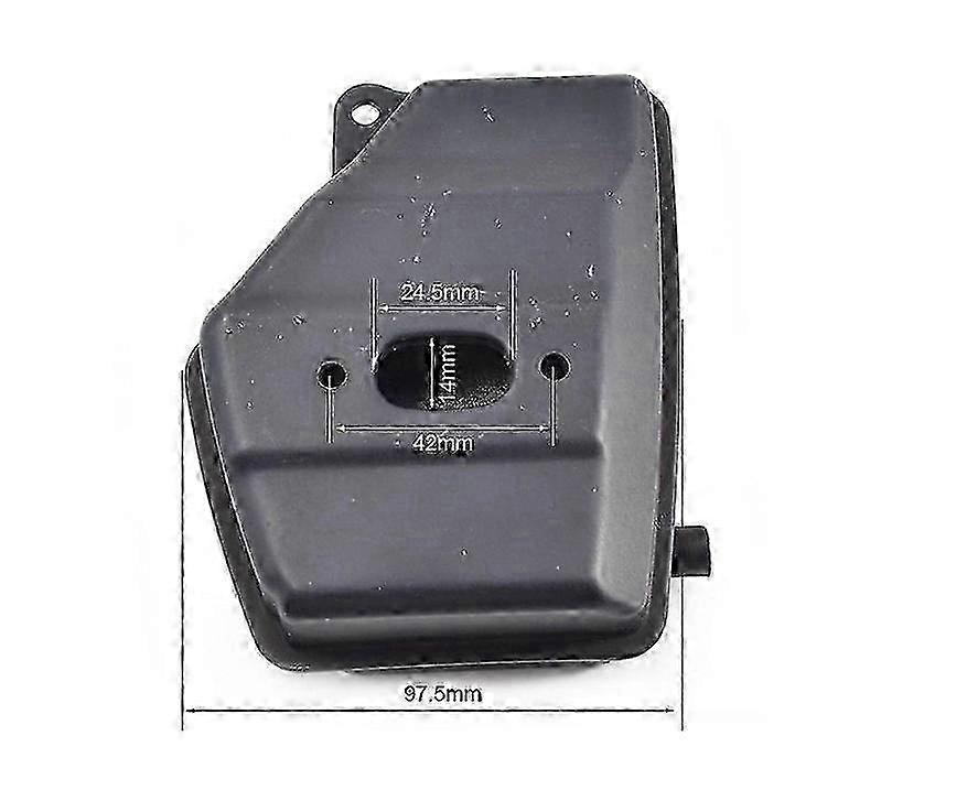 Muffler, suitable for Fs400, Fs450, Fs480, customizable