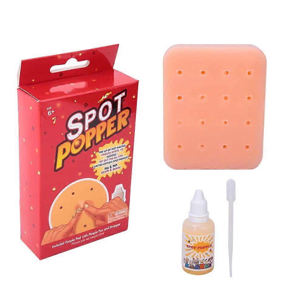 Innovative Cute Rectangular Pimple Squeezing Toys Stop Picking Your Face TPE Toys