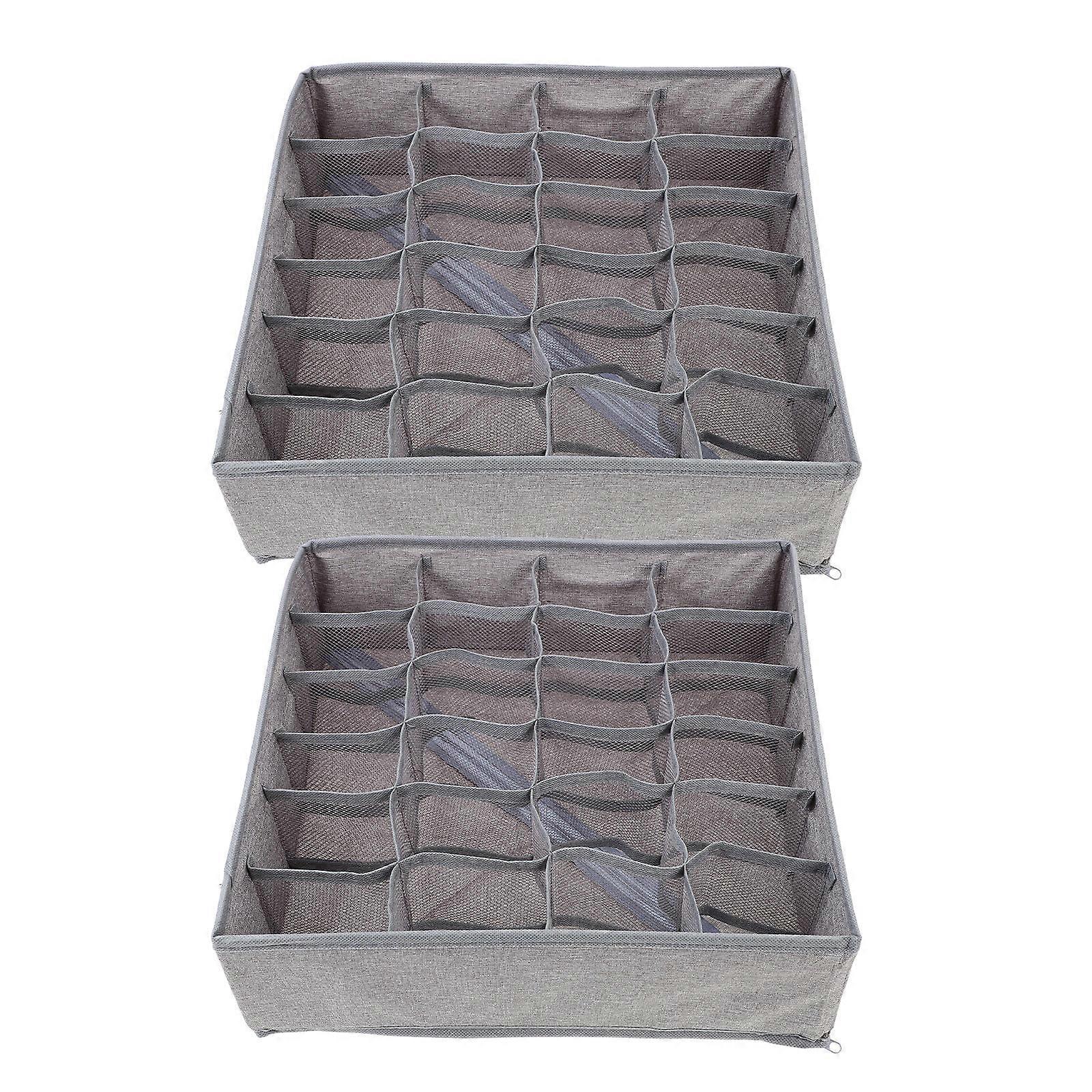 Underwear Container Drawer Organizer with 2Pcs for Home Storage