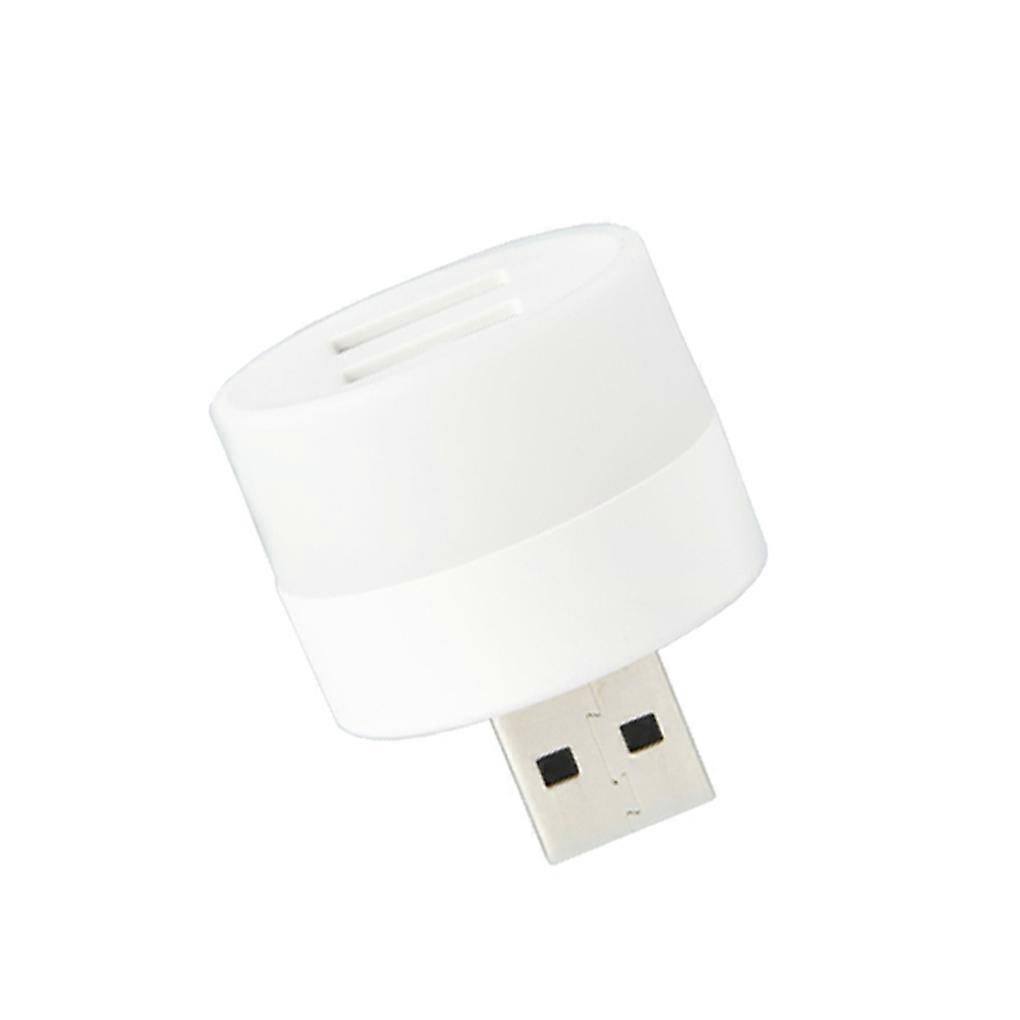 USB Night Light Computer Mobile Power Charging Reading Book Lamp Portable Small School Dorm Learn Lights Cellphone
