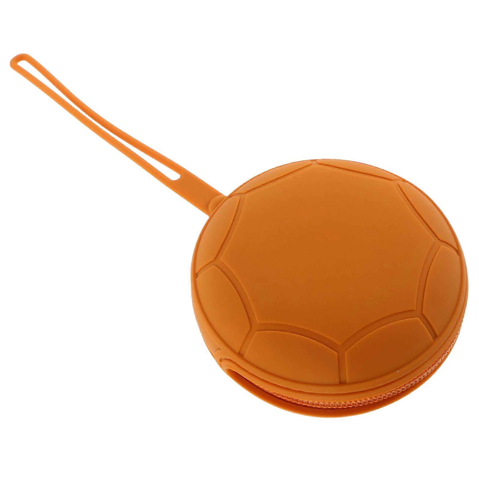 Orange Silicone Storage Box for Convenient Reusable Use