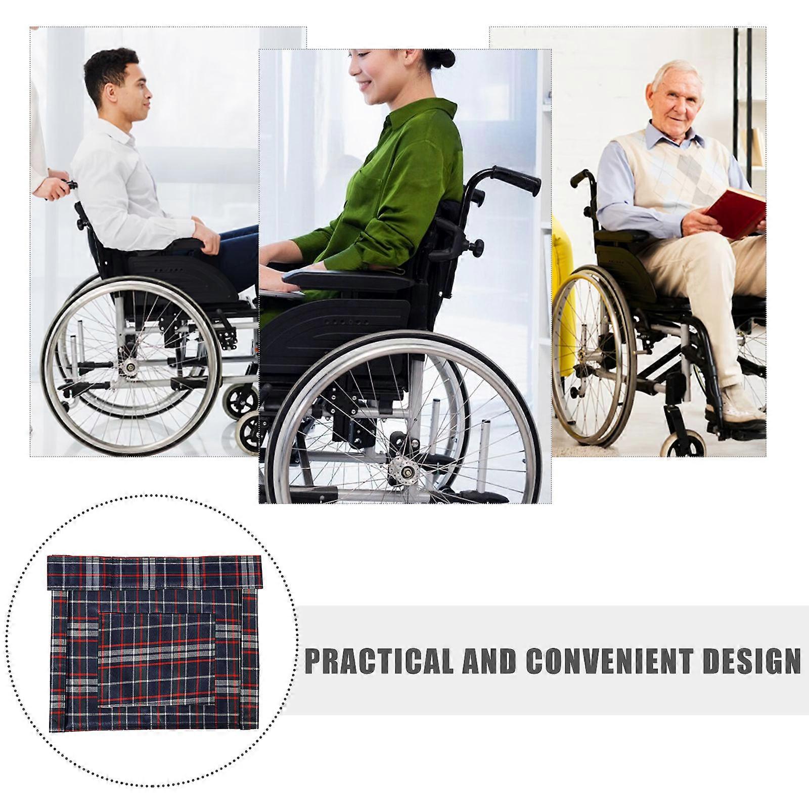 Oxford Cloth Wheelchair Backrest Comfortable Back Support Breathable Cushion