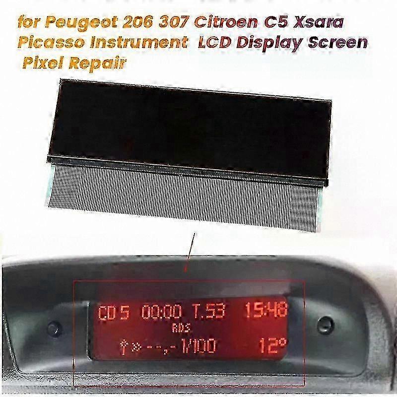 LCD Display for Car Navigation System Compatible with Multiple Models Instrument Screen Pixel Repair Edition 0816
