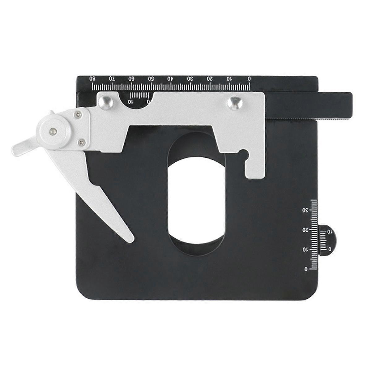 XY Metal Mechanical Stage Mobile Platform with Scale