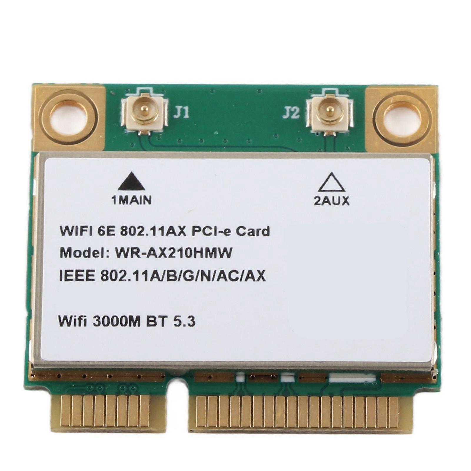 Wireless Net Card 5374M WIFI 6E 5G Triple Band Gigabit 6GHz Band PCB Wifi Card with Mini PCIE Port for Laptop