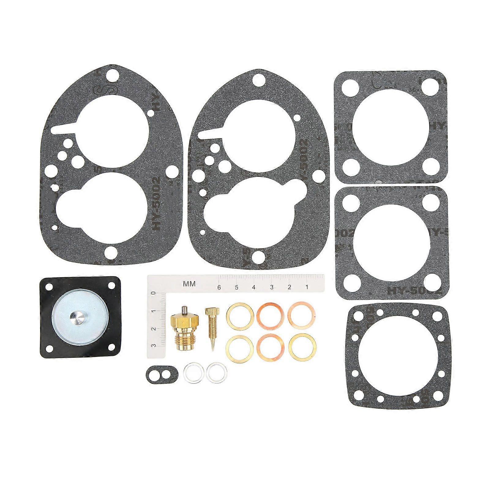 18pcs Carburetor Rebuild Kit 856471 High Performance for 4 Cylinders AQ115 AQ125A AQ125B AQ131A