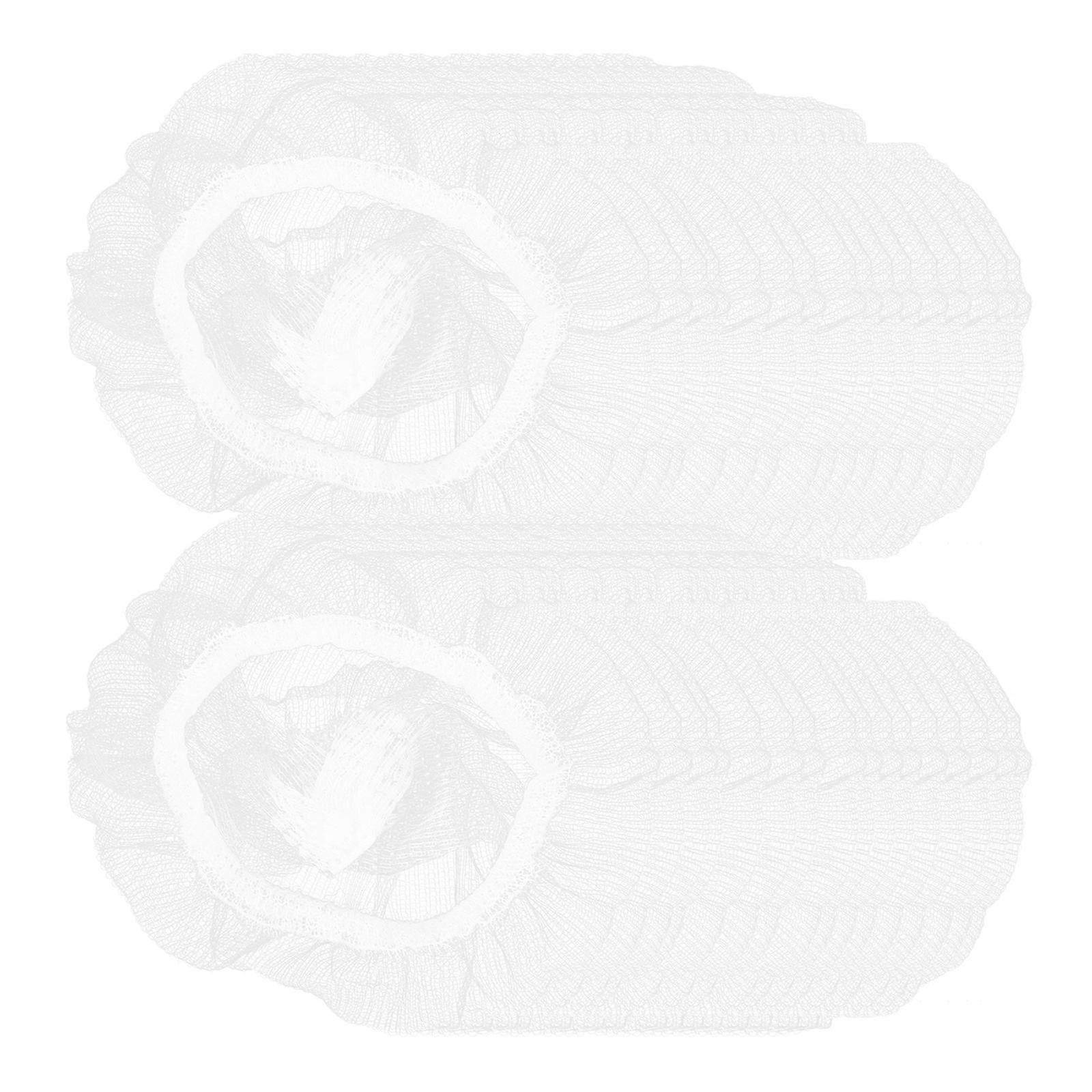 Sink Strainer Mesh Bags for Drainage Filtering 200Pcs White Kitchen Use