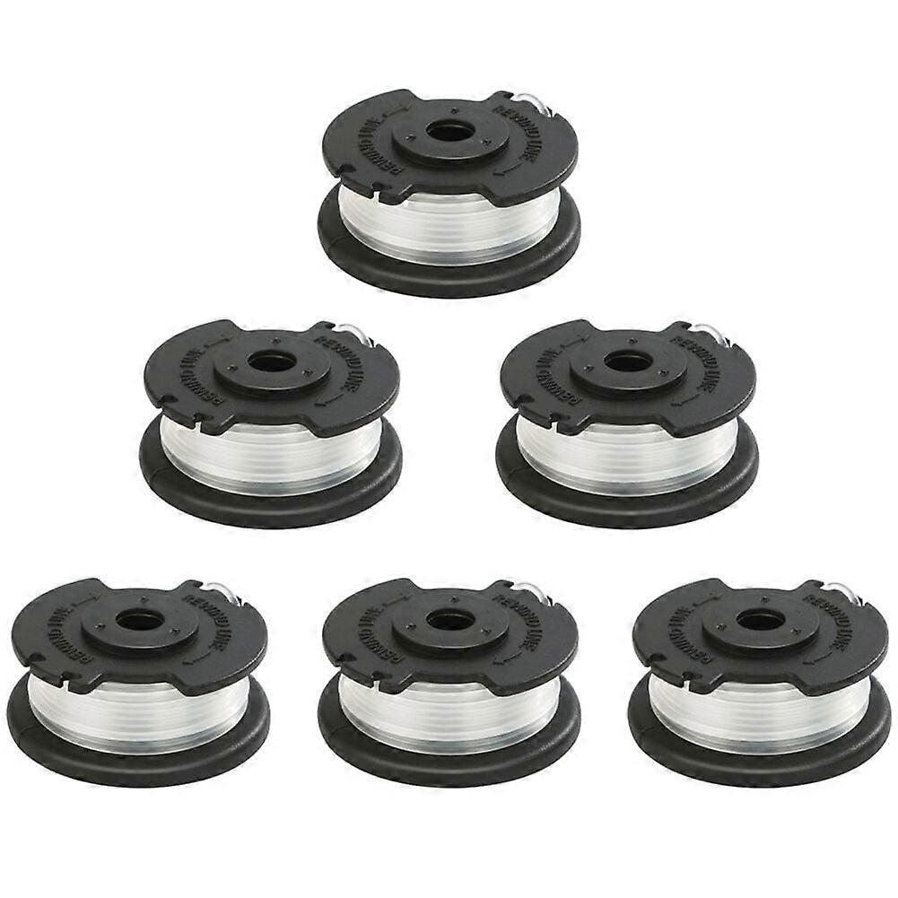 Sunday 6 Packs Weed Eater String 20V Max for HT-19-401-003-06 & HT-19-401-003-07, 0.065 mm Trimmer Spool Line Fits Hyper Tough