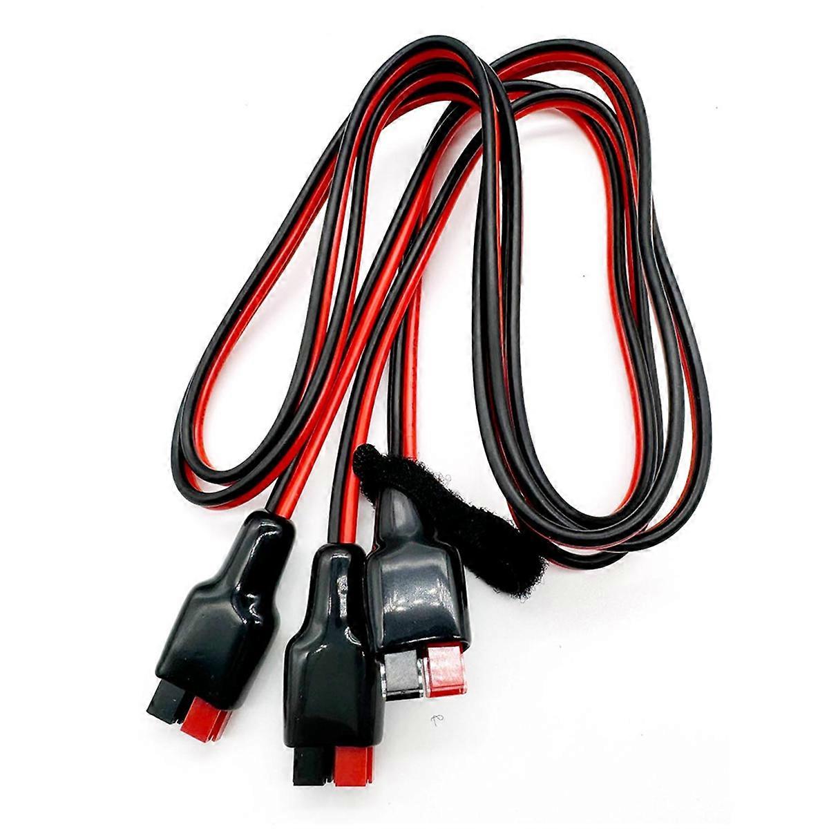 Solar Charging Y Splitter Cable Solar Panel Extension Cable 16AWG for Portable RV Solar Generator Po