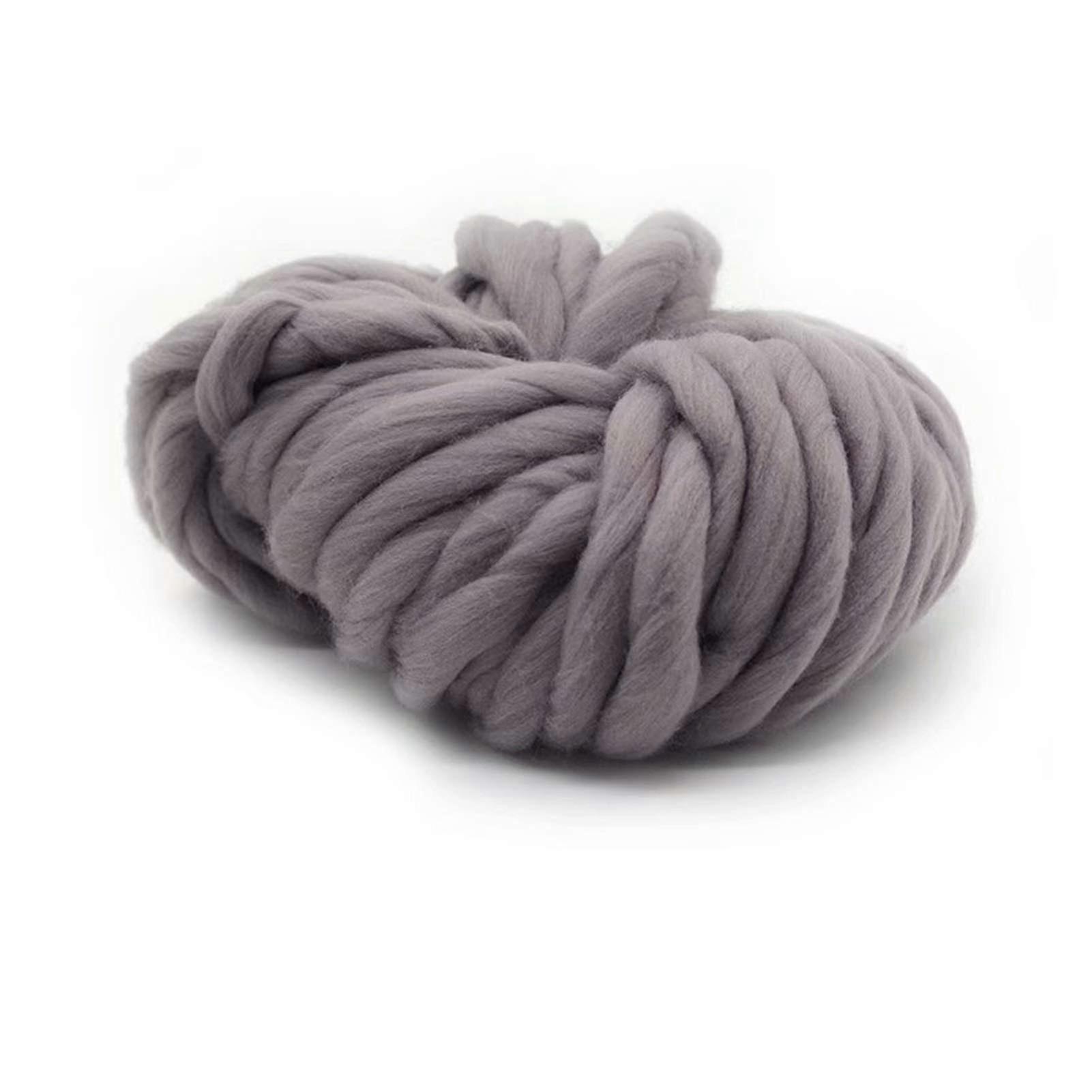 Chunky Yarn HandWoven Thick Wool Pet Nest Blanket Model Line 1 Color Soot Code 12