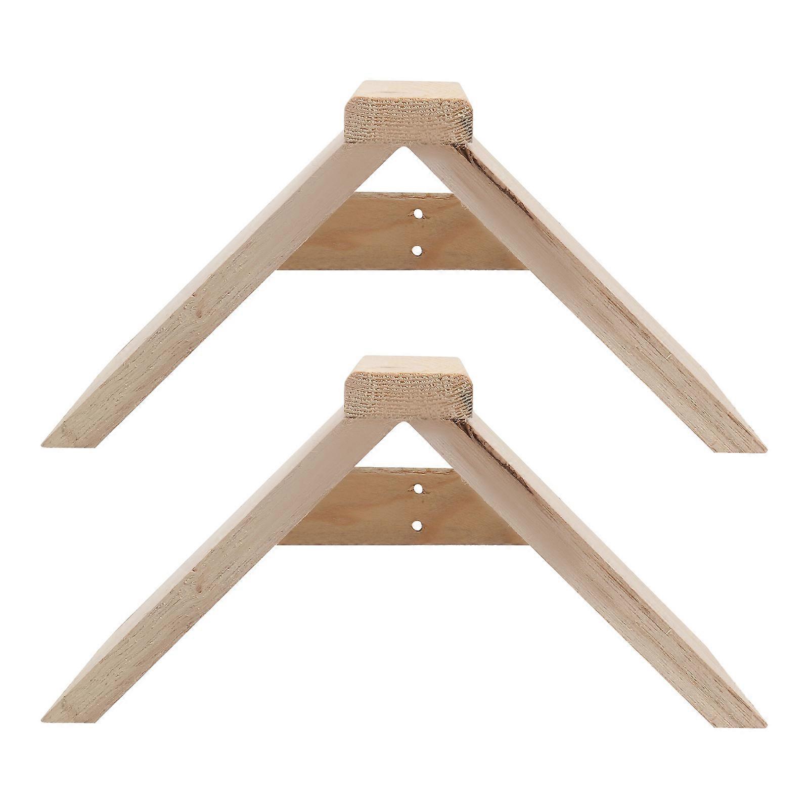 Durable Wooden Pigeon Perch 8 Pcs Elevated Stand Ideal For Pet Care Providing Safe Resting Space For Doves