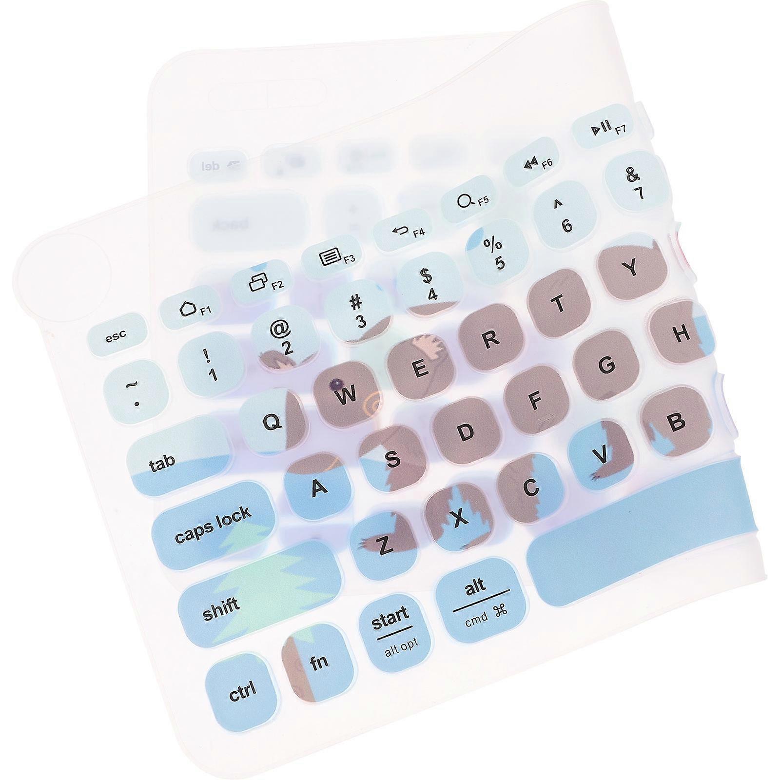 Keyboard Protector Cover Laptop Keyboard Accessory for Decoration 4Pcs