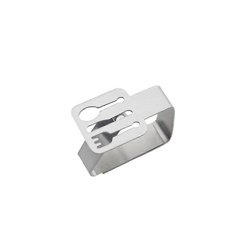 Table Cloth Clip Triangle Shape Stainless Steel Prevent Movement For Home And Restaurant Use 4Pcs