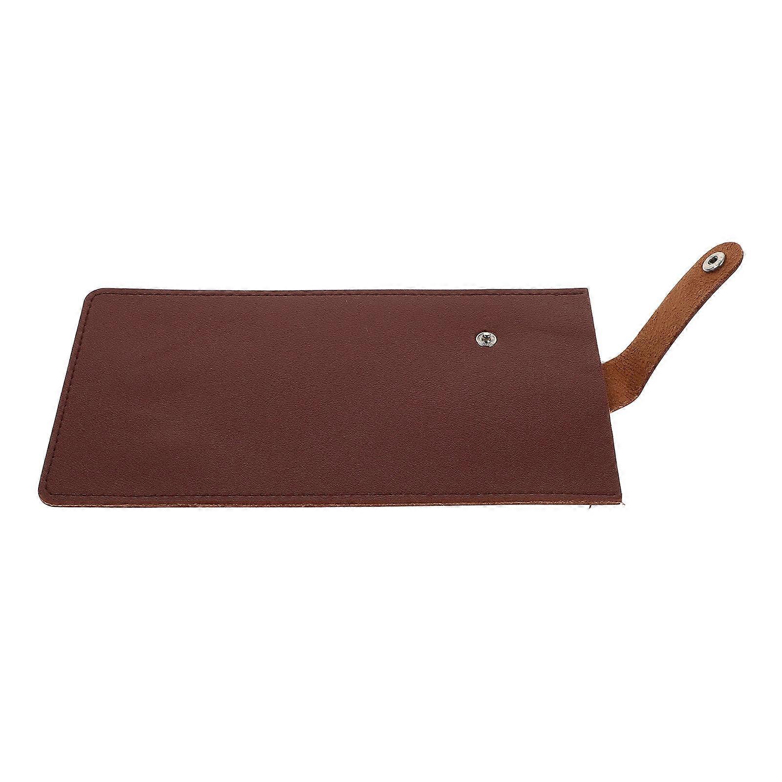 Storage Protector PU Sheath for Protection 4Pcs Brown