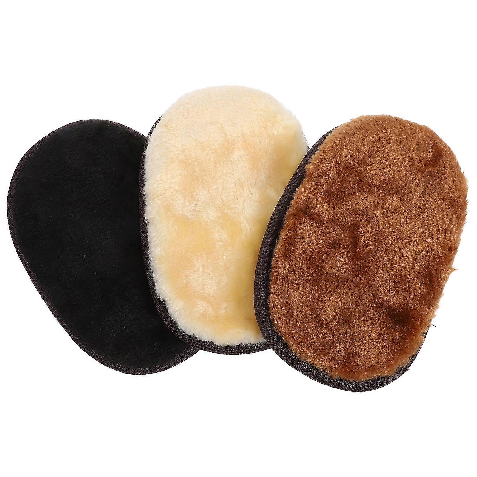 Shoe Polish Cloth Imitation Material For General Users 3Pcs
