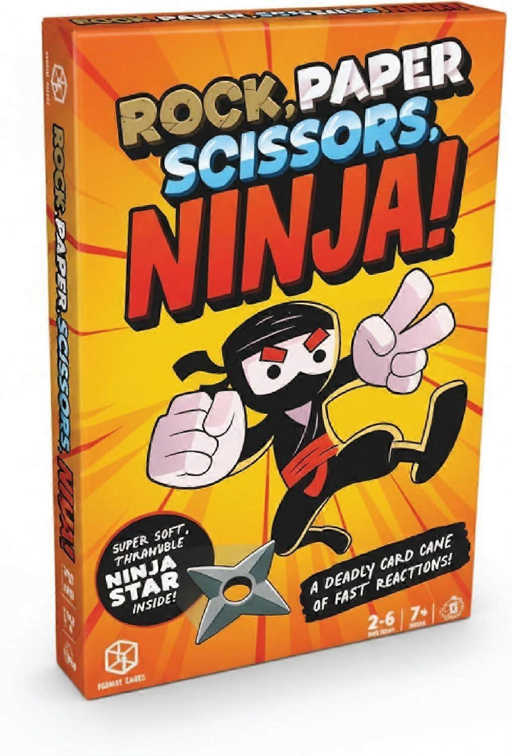 Rock Paper Scissors Ninja Card Game