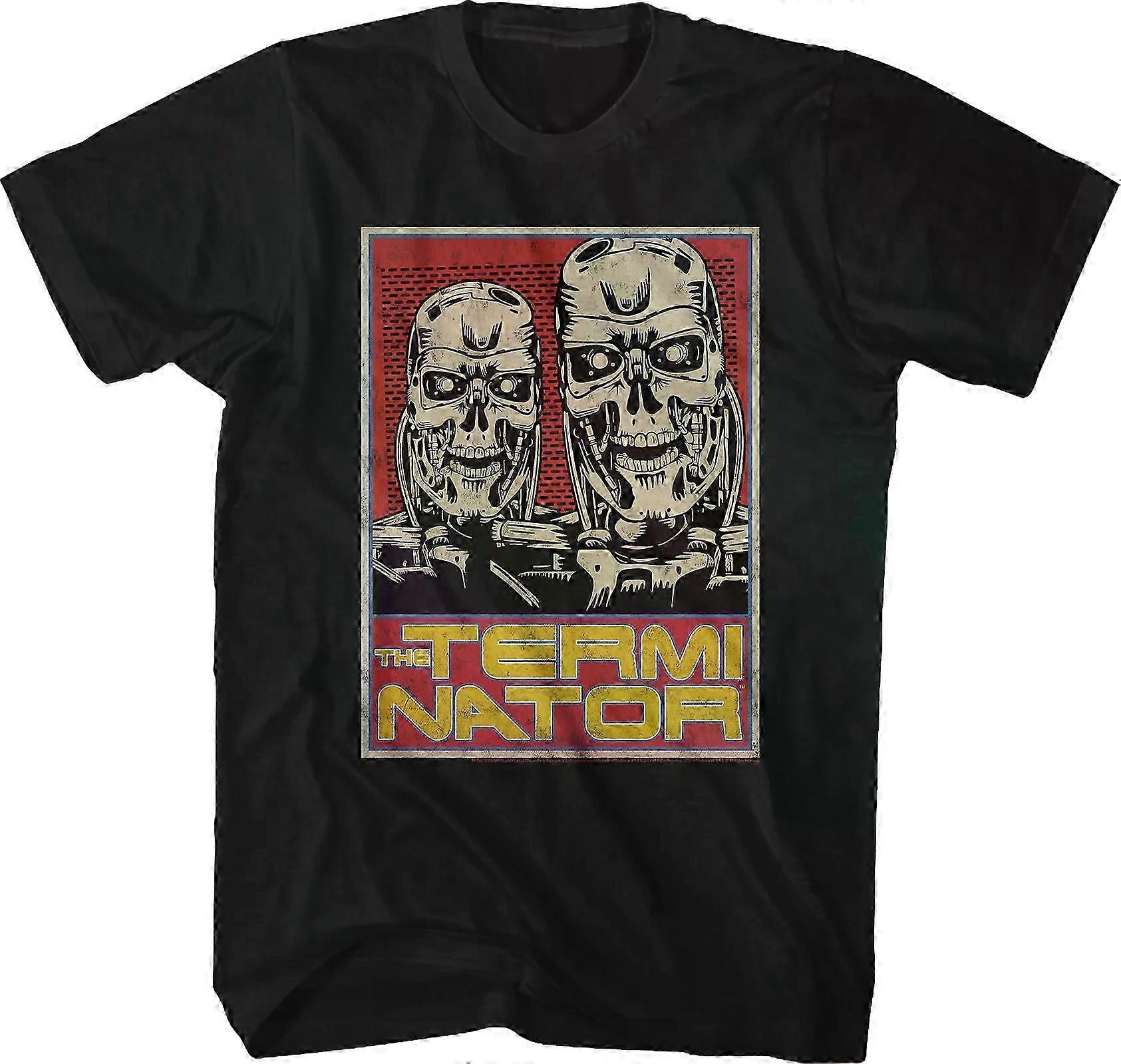 Tričko s endoskeletónovým Terminátorom Rockinstone