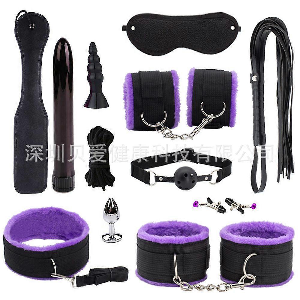 SM sexleketøy bånd lang racket 12 tolvdelers sett sp lærracket par