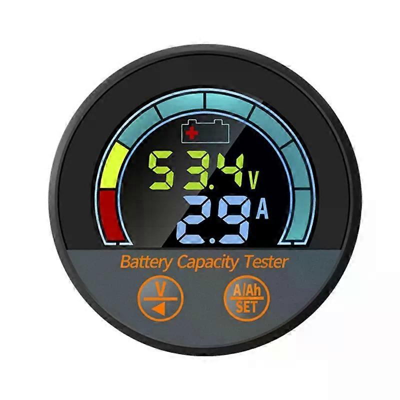 ABKP-Waterproof IP67 Battery Tester 10-100V With 100A Shunt Energy Saving Capacity Monitor V/A/Soc/Ah For Lithium Lifepo4