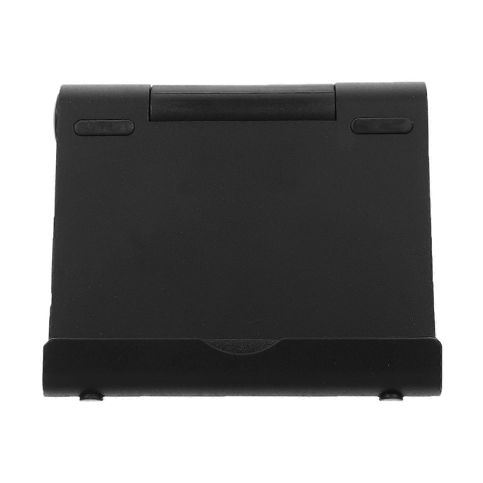 2Pcs Adjustable ABS Phone Rack Multifunctional Tablet Holder In Black Perfect For Bedroom Desk And Dorm With Strong Support