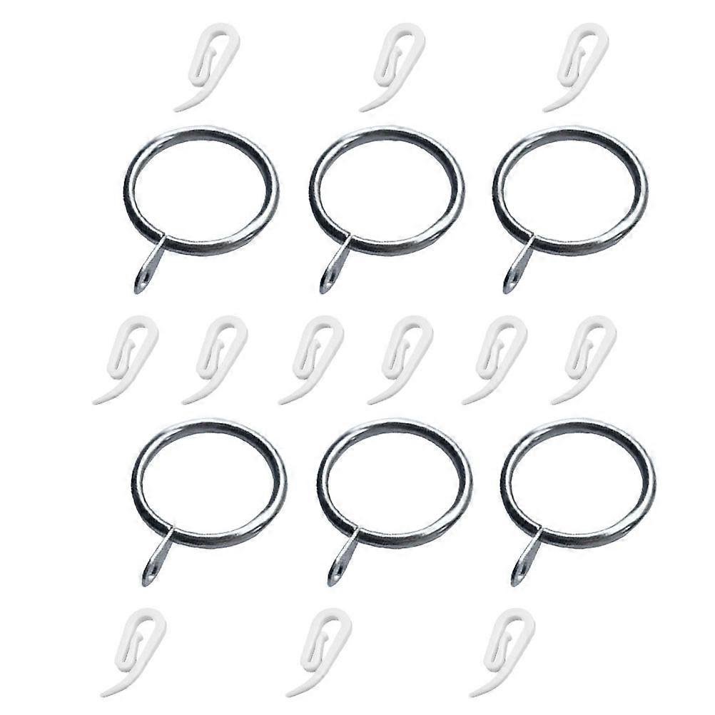 Curtain Clasp Metal Curtain Rings with Hooks for Hanging 270Pcs