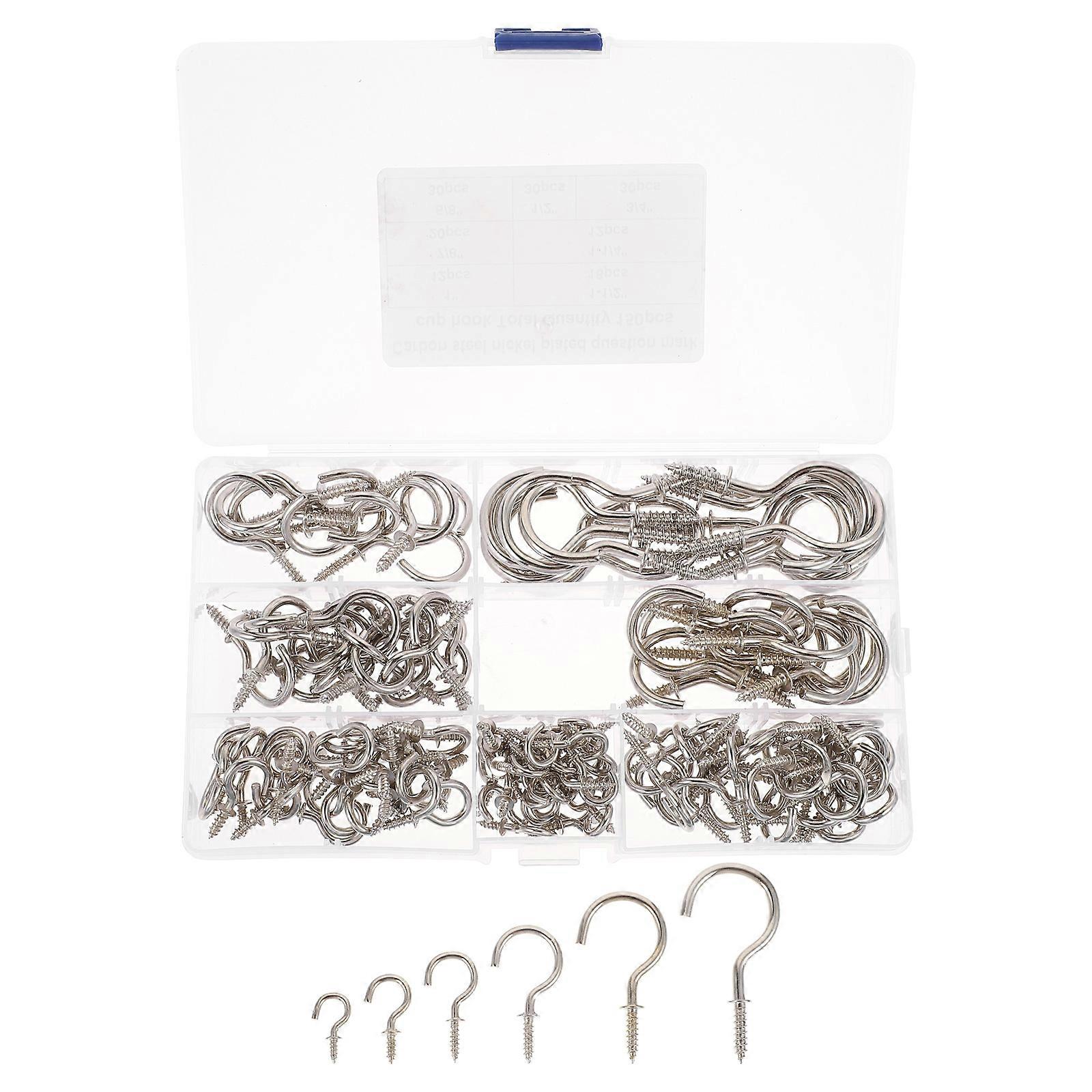 Ceiling Hooks for Hanging Use 750Pcs Screw-in Wall Hooks