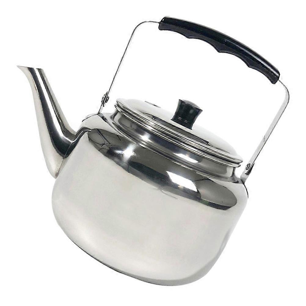 Stainless Steel Whistling Kettle for Boiling Water 2Pcs Portable Tea Pot
