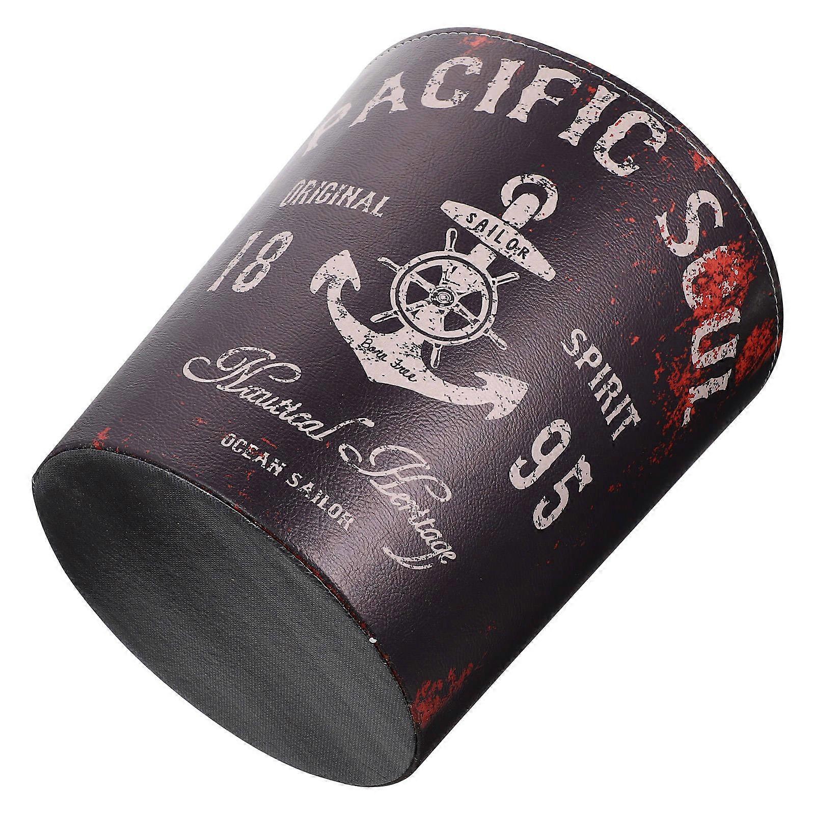 Garbage Bucket 2Pcs Vintage Waste Containers Multi-Function Storage Bin