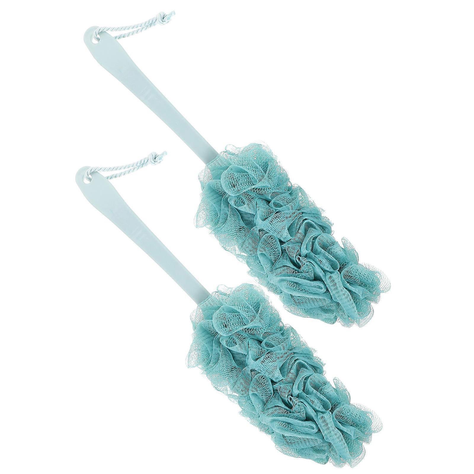 Bath Cleaning Brush Long Handle with Massage Function 10Pcs Assorted Colors