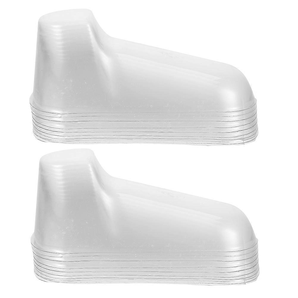 Baby Foot Model Transparent for Shoe and Sock Display 100Pairs