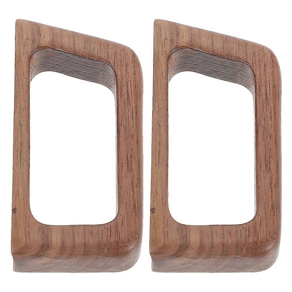 Ergonomic Tea Separation Wooden Handles For Comfortable Mug Grip Replacement Use 4Pcs