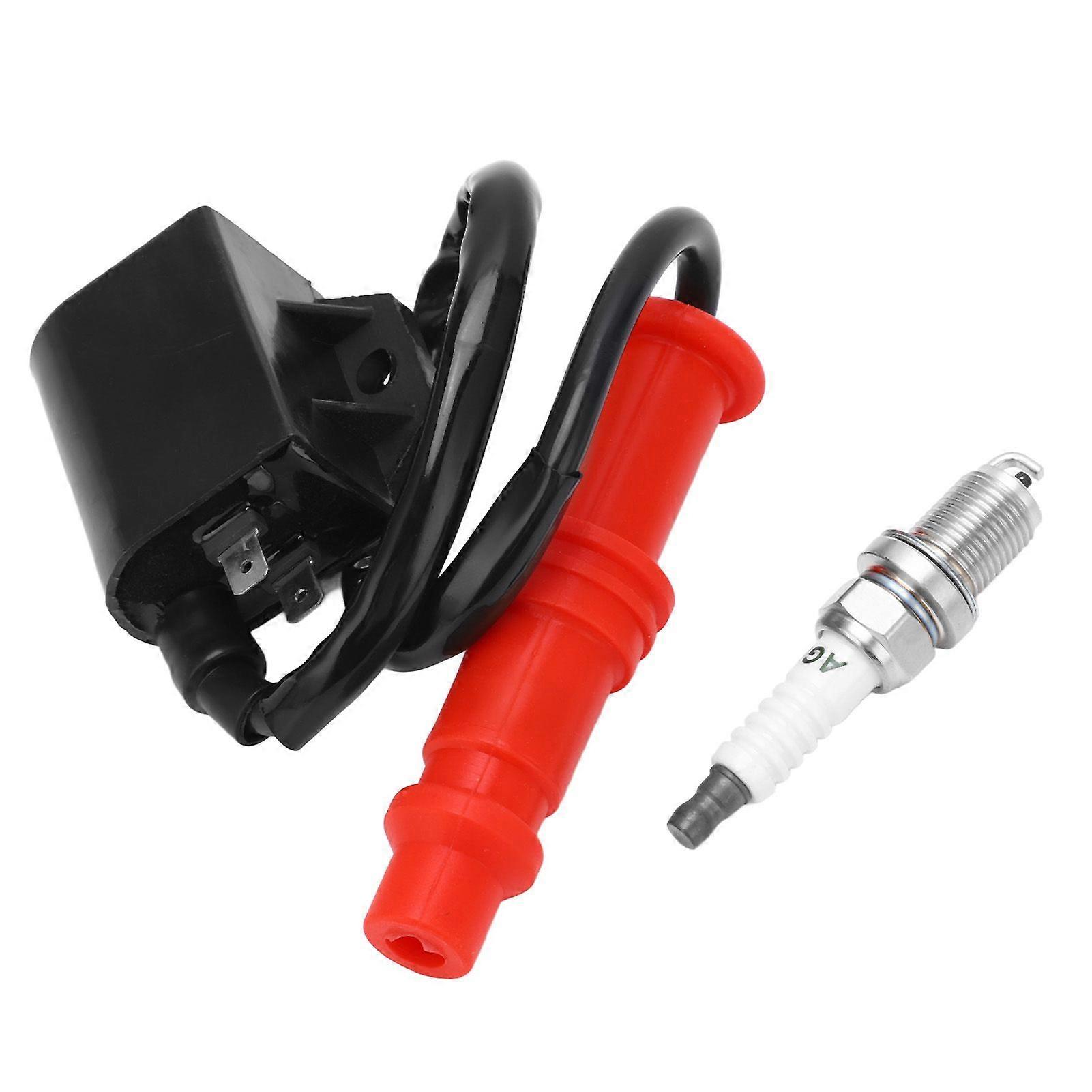 ATV Ignition Coil 3089239 Igniter Coil with Spark Plug Replacement for Polaris Ranger 400 500