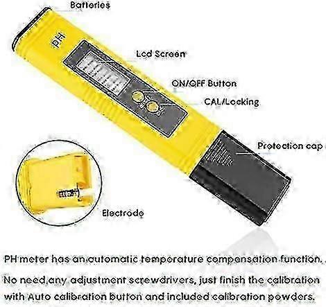 Water quality test pen - yellow &My