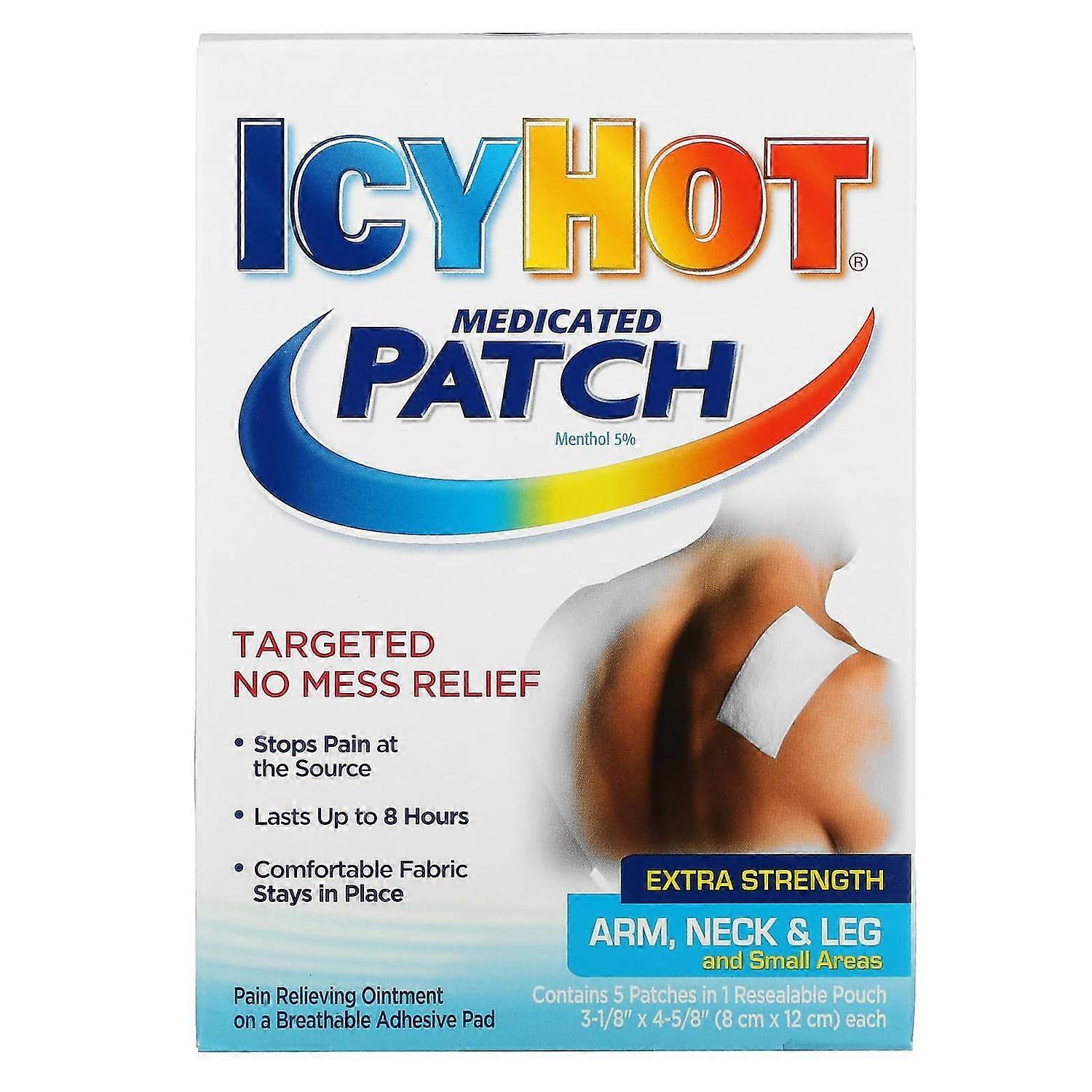 Icy Hot, Medicated Patch, Extra Strength, 5 Patches