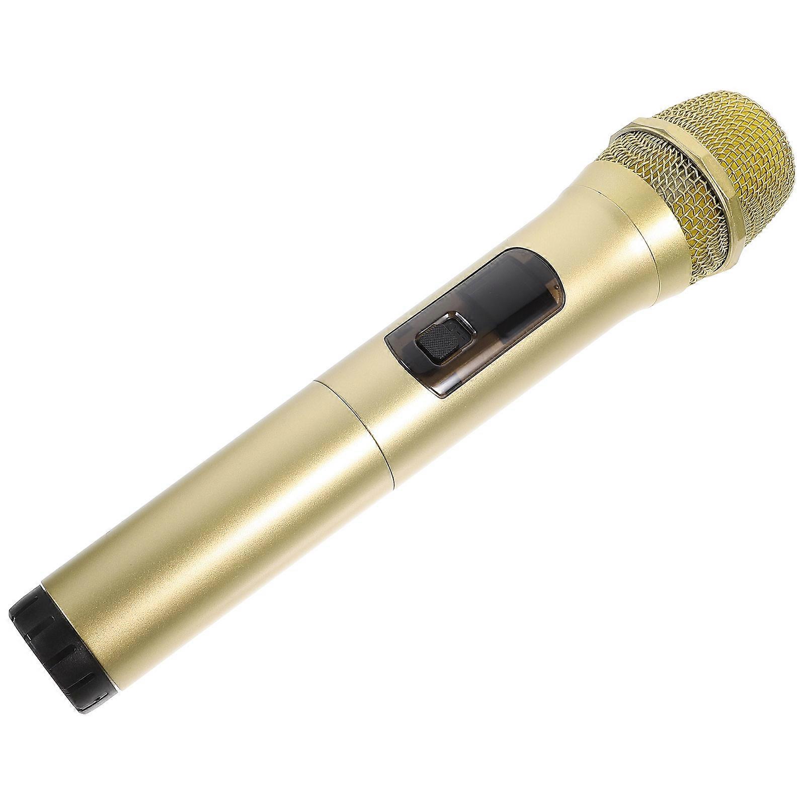 Role Play Microphone Prop Fake Microphone Simulation 3Pcs Black ABS Material
