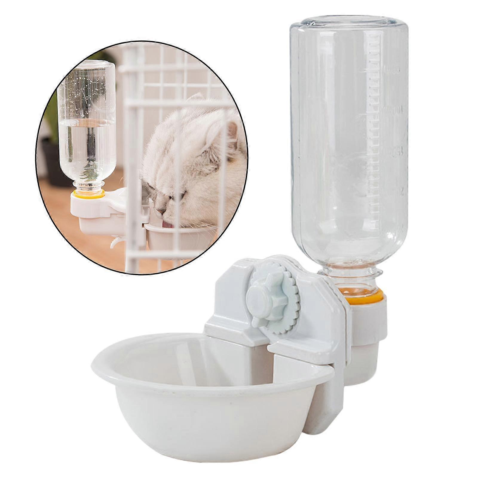 Dog Water Bottle for Small Dog Crate Anti-Overflow BPA Free Water Dispenser Cat
