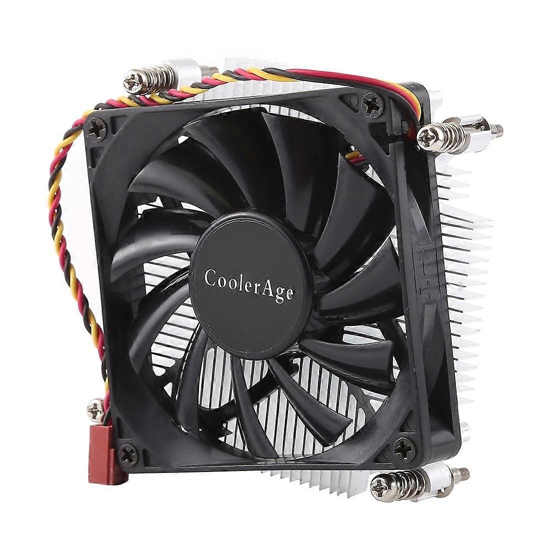 CoolAge 1155-1U CPU Cooling Fan for Intel