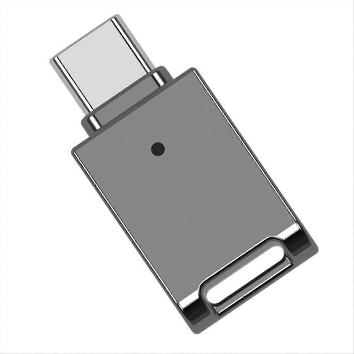 Type-C OTG USB3.0 Flash Drive USB-C Pen Drive Smart Phone Memory MINI Usb Stick 64G Dark Gray
