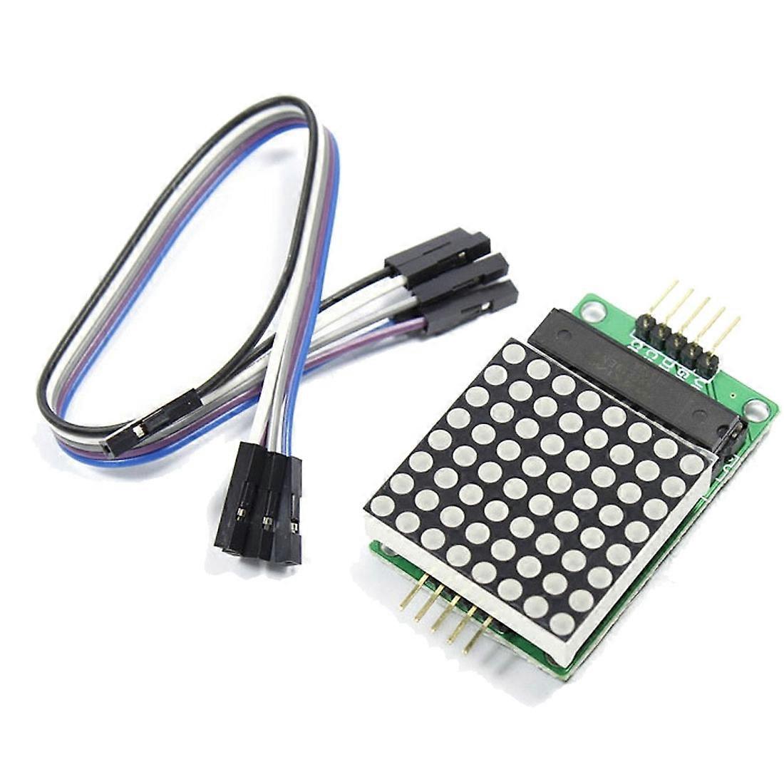 MAX7219 New Red Dot Matrix Module for Arduino