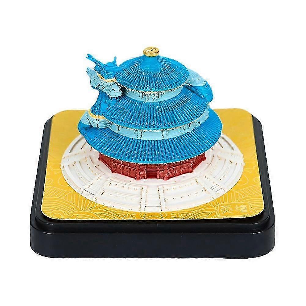 3D Memo Pad, Paper Carving Art 3D Non-Stick Sticky Note Pad Paper Card Crafts