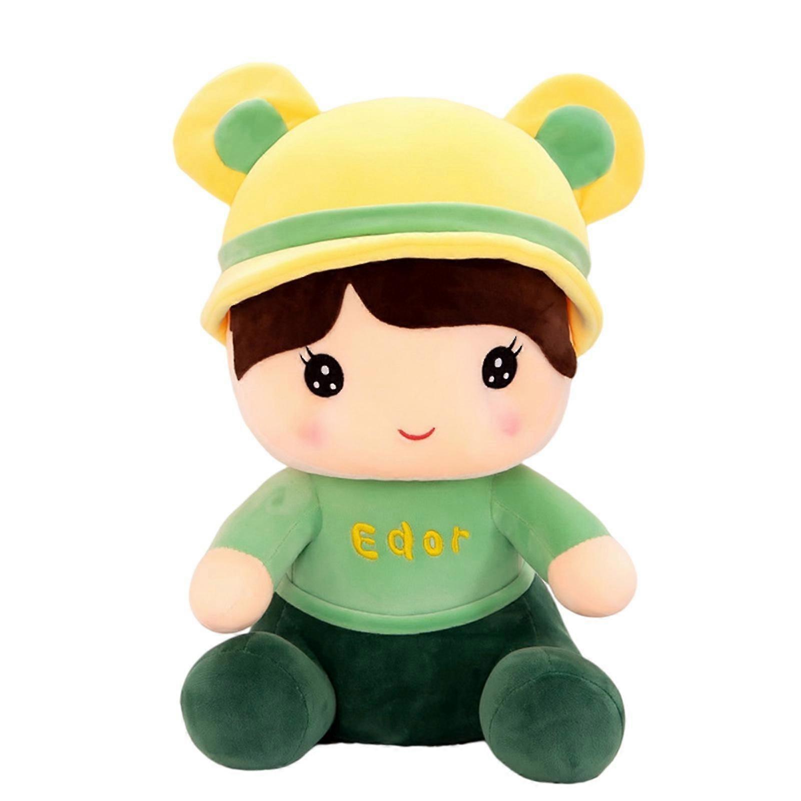 Cute Figure Plush Toy Large Sitting Stuffed Toy Huggable Throw Pillow For Boy