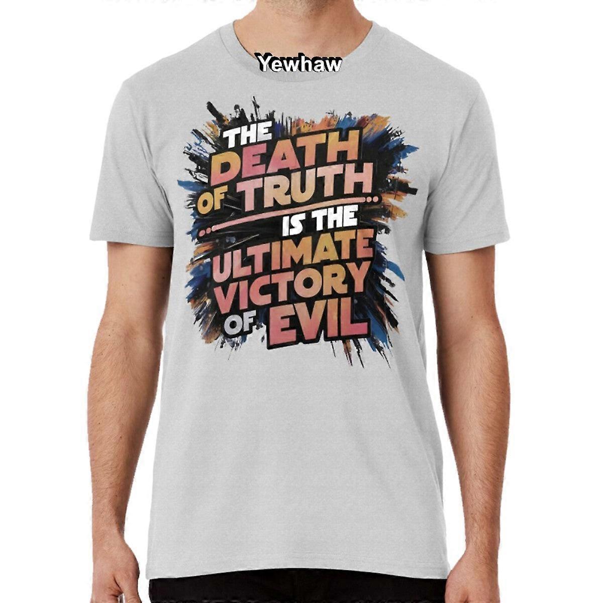 Camiseta Morte da Verdade é Vitória do Mal