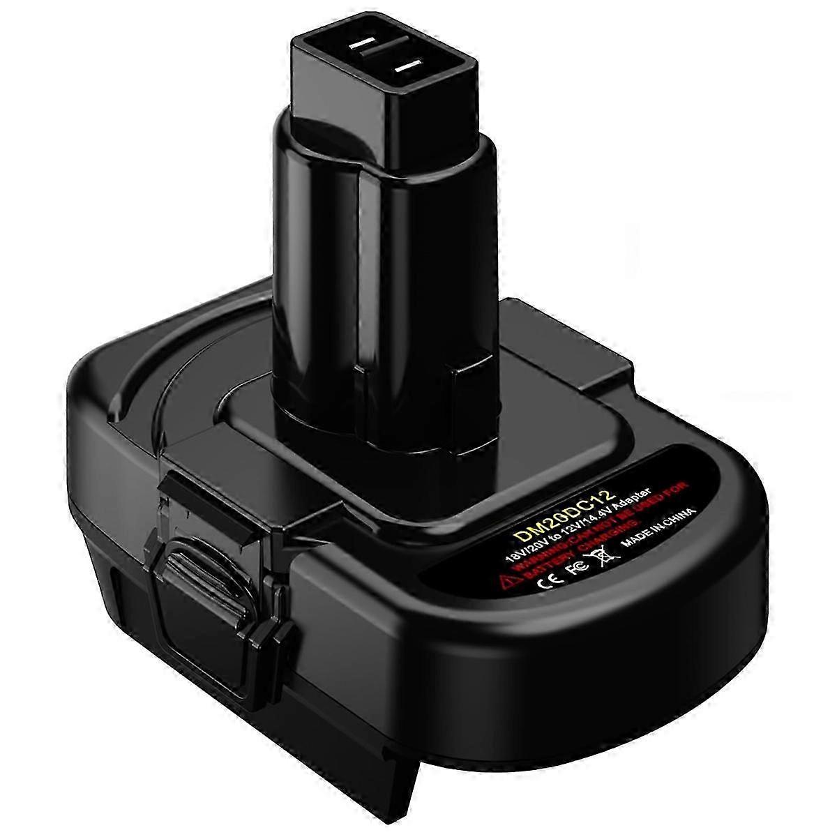 Battery Adapter for 20V or for 18V Li-Ion Battery Convert to for 12V/14.4V Ni- Power Tool