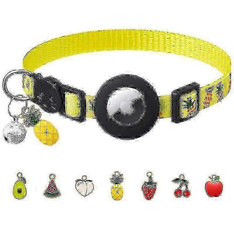 Cat Collar with Bells, Upgraded Safety Elastic Cat Collar with Cat Collar Holder, Anti-Lost Cat Coll