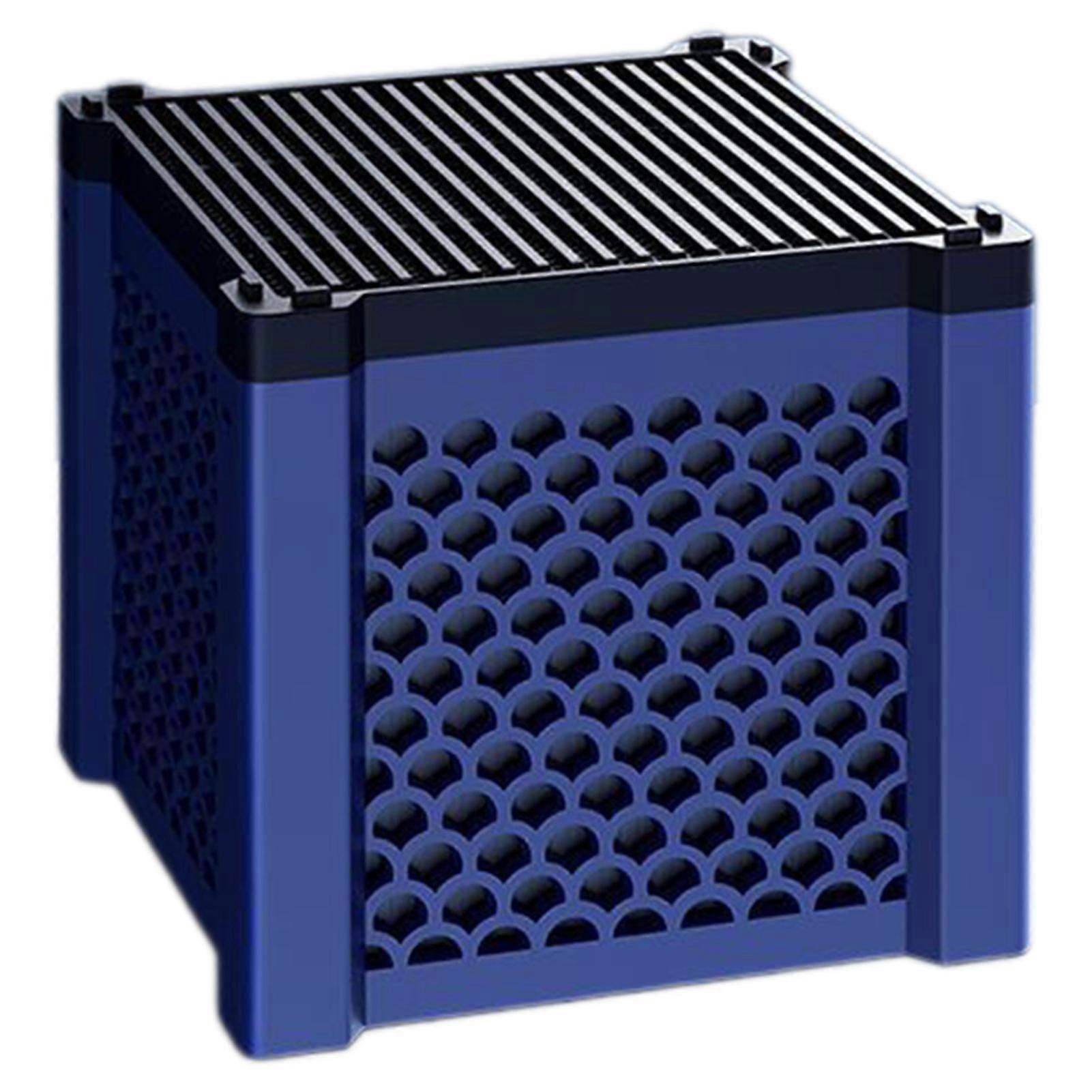Aquarium filter cubes for clean water and odor control