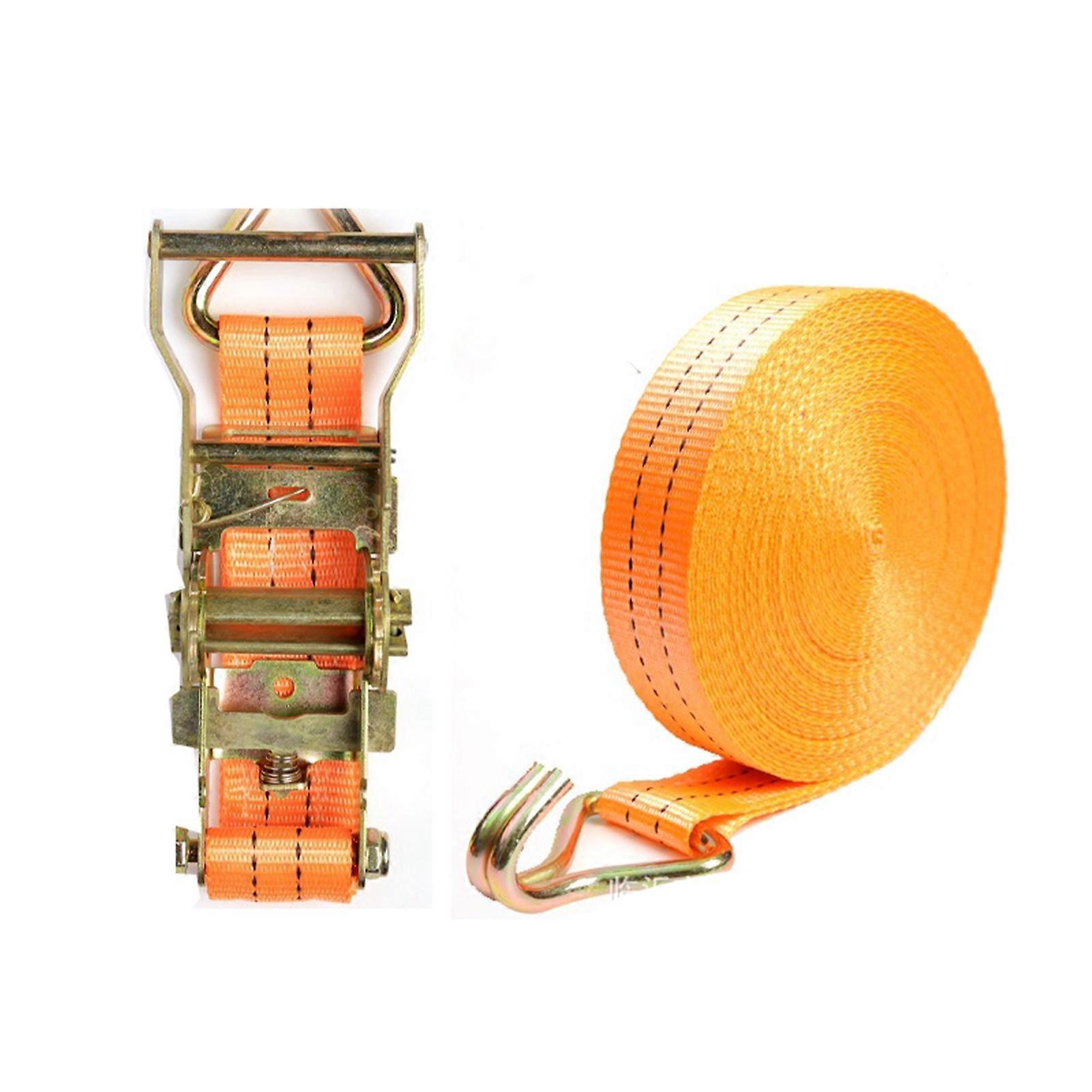 Heavy duty tie down straps for trailer truck 10m polyester set