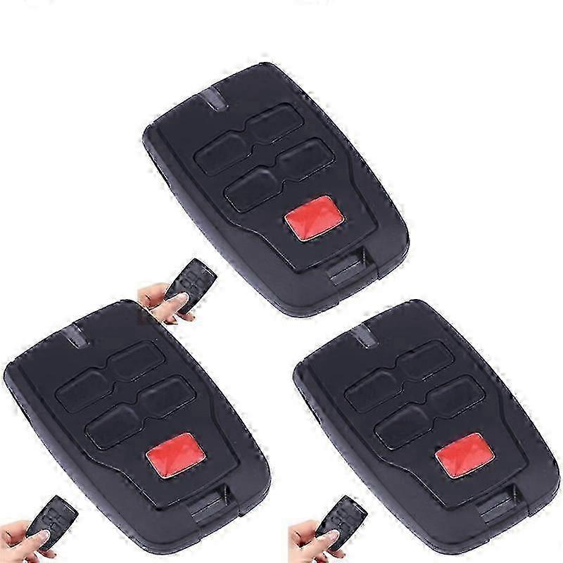 1-3x Garage Door Remote Opener Multiple Frequency Widely Fit Door Remote Opener With Battery Remote Control With Manual 100 Meters