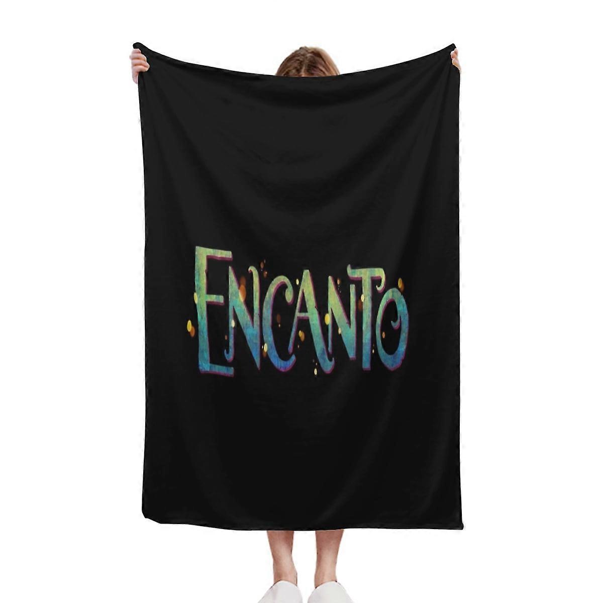 Encanto Flannel Blanket, Super Plush, Soft, Comfortable, Fluffy Flannel Wool, Sofa, Bed, Travel-310g